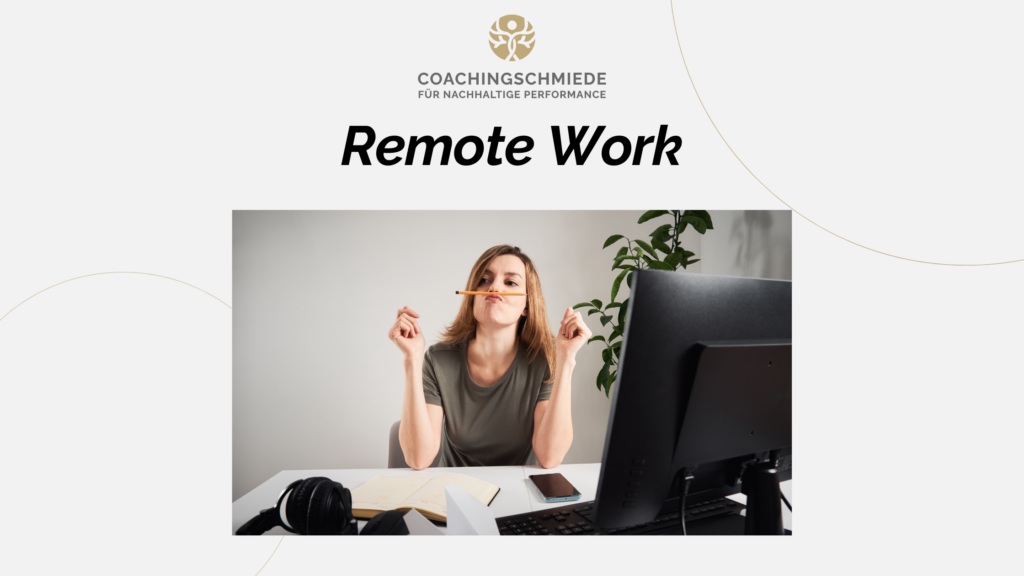 Remote Work und Work-Life-Balance ...Wie bringt man das in den Ei klang?